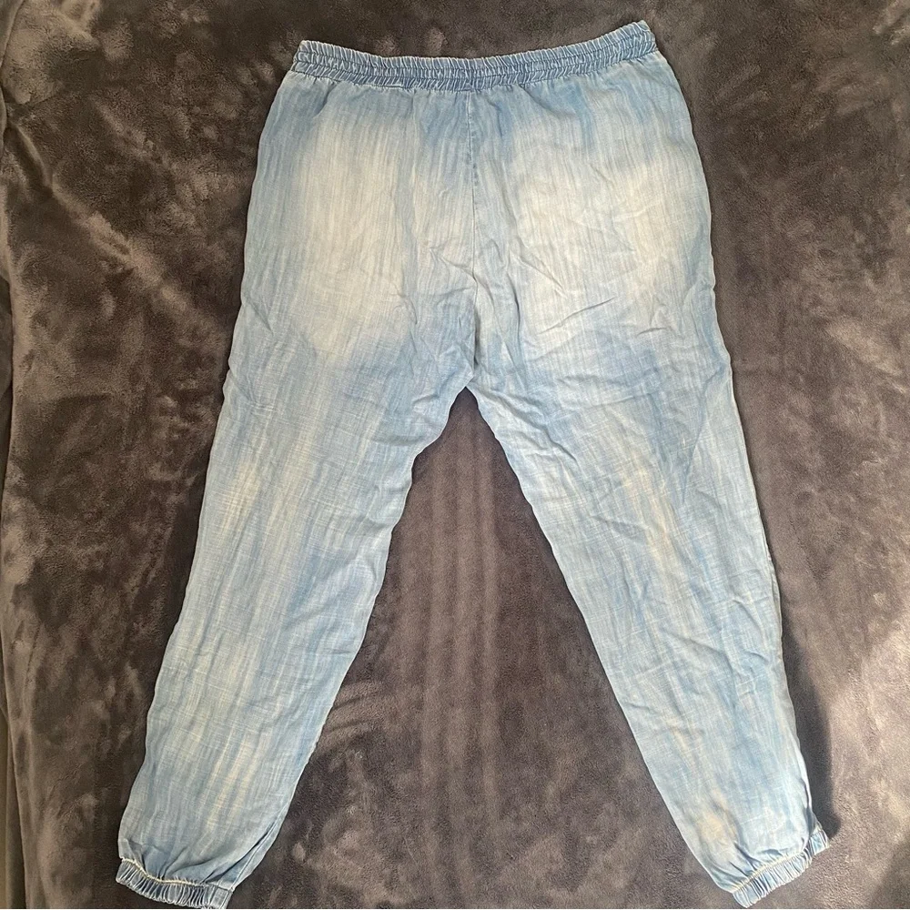 Bella Dahl Sky Blue Jogger Women’s Pants Size Medium - Picture 2 of 10